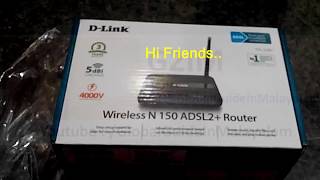 DLink ModemRouter WiFi Password ConfigurationSetting Malayalam video 2017 [upl. by Boeke]