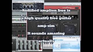 Audified Audiffex amplion free VST plugin first impressions  An Orange in disguise [upl. by Adigun806]