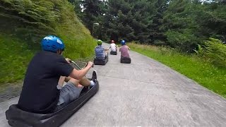 Skyline Luge  Rotorua New Zealand HD [upl. by Rezal]