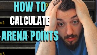 How To Calculate Arena Points WOTLK Classic [upl. by Hsetirp863]