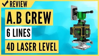 AB Crew 16 Lines 4D Laser Level Review [upl. by Erdei729]