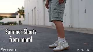 mnml summer shorts styling review Part 1 [upl. by Audrit]