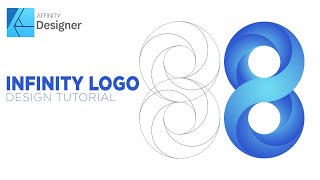 Infinite Logo Design in Affinity Designer  Tutorial [upl. by Hsiekal]