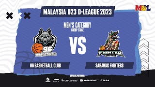 96 Basketball Club vs Sarawak Fighters  Game 29  Malaysia U23 DLeague [upl. by Donavon]