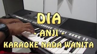 DIAANJI  KARAOKE NADA WANITA [upl. by Martainn]