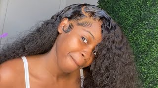 SIDE PART CLOSURE SEW IN ulahair [upl. by Anaicul]