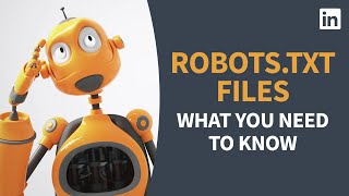 SEO Tutorial  The role of robotstxt files [upl. by Jeavons]