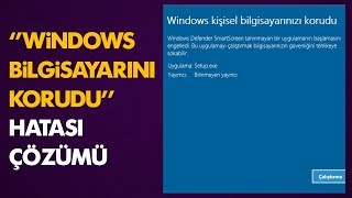 Windows bilgisayarınızı korudu hatası çözümü [upl. by Ayikaz]