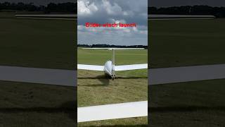 Glider winch launch [upl. by Callie]