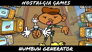 Nostalgia Games  Codename Kids Next Door Numbuh Generator [upl. by Anovahs987]