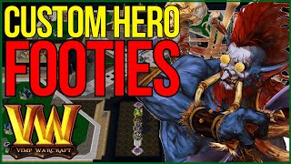 Custom Hero Footies in Warcraft 3  HIGHEST INCOME ALL GAME [upl. by Nidak]