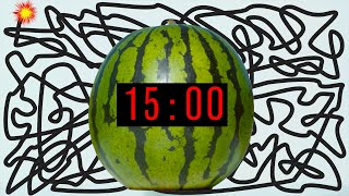 15 Minute Timer Bomb WATERMELON 🍉 [upl. by Silletram]