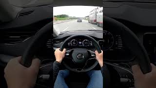 2021 Skoda Octavia Combi 15 TSI etec  acceleration  pov test drive [upl. by Llen572]