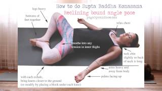 How to do Supta Baddha Konasana [upl. by Scherle992]