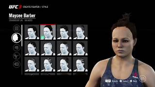 Maycee Barber  EA UFC 3 CAF [upl. by Bartel273]