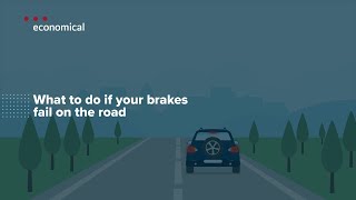 What to do if your brakes fail on the road [upl. by Ecneret]