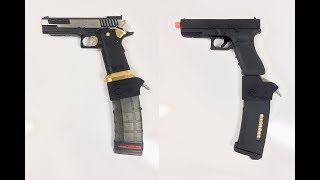 Primary Airsoft adapter installation tutorial HPA and M4 Glock  Hi capa [upl. by Grannie]