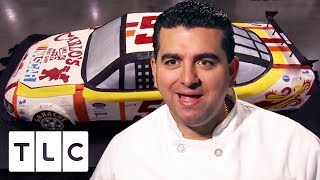 Buddy Builds a Life Size NASCAR CAKE  Cake Boss [upl. by Bobseine]