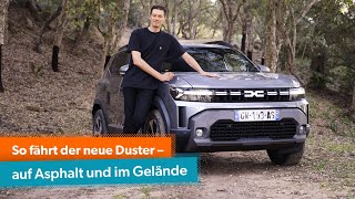 Testfahrt im Dacia Duster 2024 auf der Straße und im Gelände  Mit Peter R Fischer  mobilede [upl. by Vincenz]