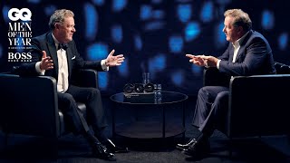 Piers Morgan interviews Piers Morgan  GQ Men Of The Year [upl. by Farlie]