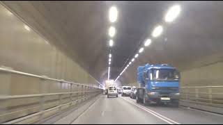 Both ways through the St Helier road tunnel [upl. by Harod]