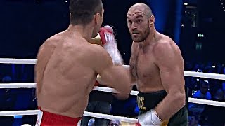 TYSON FURY VS WLADIMIR KLITSCHKO  BEST QUALITY  HIGHLIGHTS HD [upl. by Ennaillek]