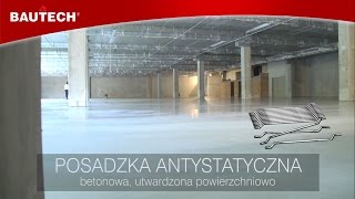 Antystatyczna posadzka betonowa  jak wykonać Bautech [upl. by Eimarrej154]