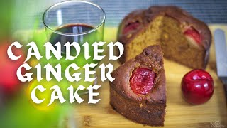 Homemade Candied Ginger Cake Recipe Fresh Plum amp Candied ginger Cake Recipe Candied Ginger recipe [upl. by Mathilde139]