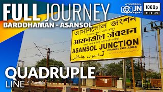 Barddhaman to Asansol Full Journey Coverage by MEMU  Eastern Railway [upl. by Yonah]