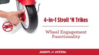 4 in 1 Trikes Wheel Engagement Functionality [upl. by Salita827]