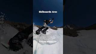 What Are Skiboards Easy to Maneuver  Skiboards Superstore x summitskiboards [upl. by Devinna]