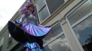 Stilt Walking in the City [upl. by Atnaloj668]