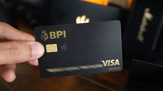 💳 Unboxing  BPI Visa Signature Credit Card [upl. by Merridie]