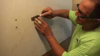 How To Repair Small Marks in Drywall Sheetrock  A Compete Guide From Start To End  4 [upl. by Eittak691]