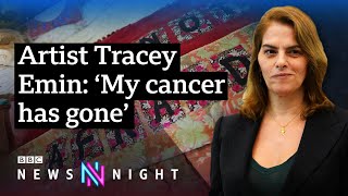 Artist Tracey Emin on recovering from cancer and expressing tragedy in her work  BBC Newsnight [upl. by Yung537]