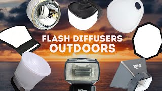 FLASH DIFFUSERS OUTDOORS  which one is best [upl. by Ehctav]