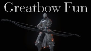 Dark Souls 3 Millwood Greatbow Fun [upl. by Annirac]