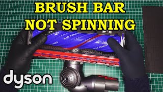 Dyson V8  Roller not spinning  Teardown and repair [upl. by Malim]