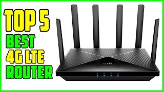 TOP 5 Best 4g LTE Router 2023 [upl. by Joerg]