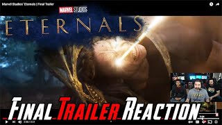 Marvels Eternals  Final Trailer Reaction [upl. by Munshi]