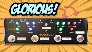 The ONLY pedal youll need Mosky SOL918 MultiFX [upl. by Nikaniki]