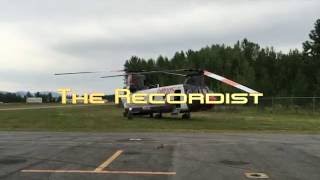 Recording The Sound of a Chinook Helicopter [upl. by Sivra]