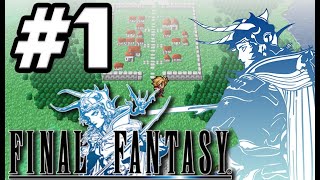 Final Fantasy 1 100 Walkthrough Part 1 The Start Of Everything [upl. by Lateh]