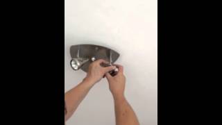 how to change a GU10 spot light bulb [upl. by Purvis]