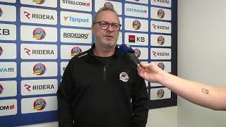 OHLASY TRENÉRŮ 7 kolo TELH  HC VÍTKOVICE RIDERA  BK Mladá Boleslav 13112024 [upl. by Albion]