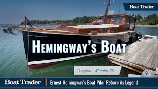 Ernest Hemingways Boat Pilar Reborn As Legend  Wheeler 38 [upl. by Modestine]