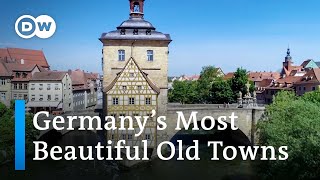 Germany’s Most Beautiful Old Towns 1  A Bird’sEye View of Old Germany — From Bamberg to Lübeck [upl. by Aehsel]