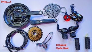 21 Speed Cycle Gear Kit Unboxing And Review Video 21 Speed Cycle Gear Kit for Normal Cycle [upl. by Nylirak]