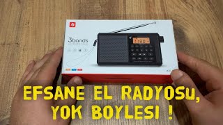 Dijital Ekranlı Saatli Manuel Kanal Arama amp Kayıt Özellikli Fm Radyo Bluetooth Hoparlör KTF1715 [upl. by Ttegdirb796]