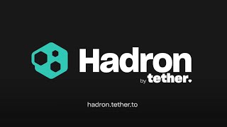 Hadron by Tether  tokenize anything anywhere [upl. by Notelrac]